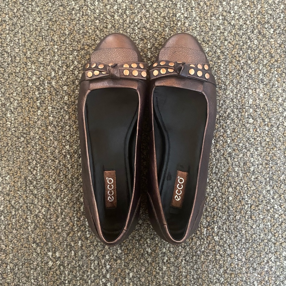 Ecco Brown Flats